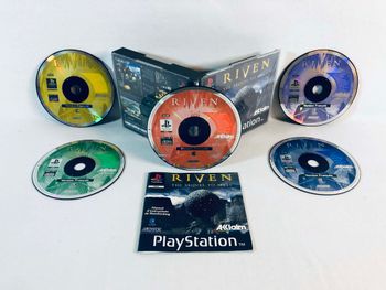 Riven The Sequel to Myst PS1 FR Complet Jeu Très bon état