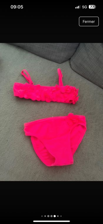 Maillots bain bébé fille 18 mois + body coton