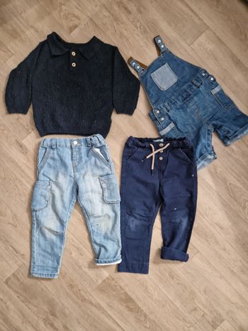 Lot de 4 vêtements garçon