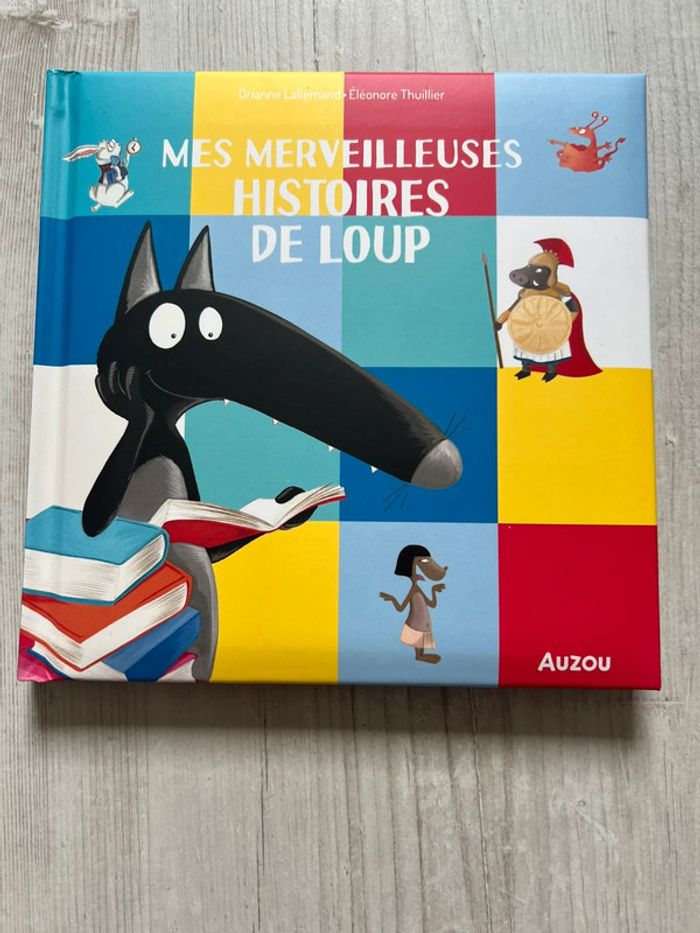 Livre mes merveilleuses histoires de loup