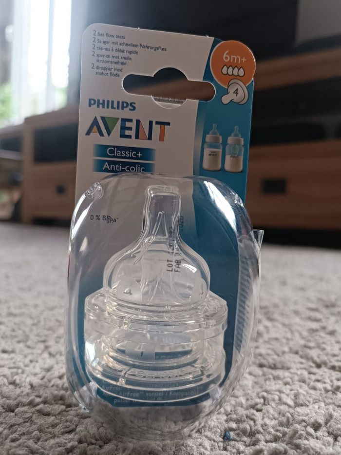 Lot Philips AVENT – Tétines Taille 4 + Sucette Nouveau-né – Neuf – - photo numéro 4