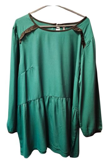 blouse manches longues Blanche porte T48