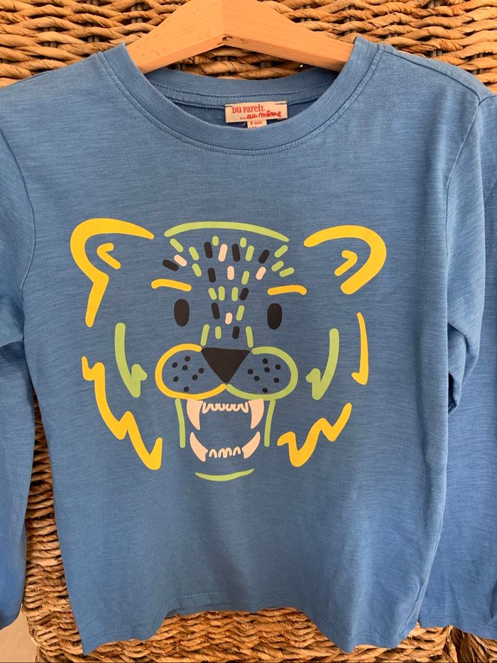 Lot 3 t-shirts m.longues DPAM-8 ans - photo numéro 3