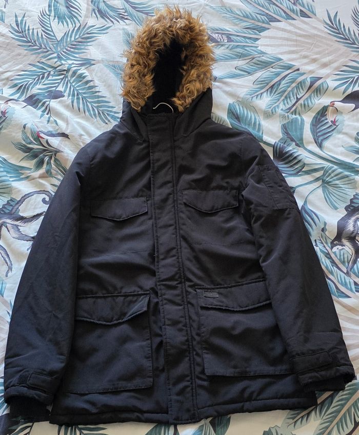 Manteau hiver noir  marque KIABI - photo numéro 4