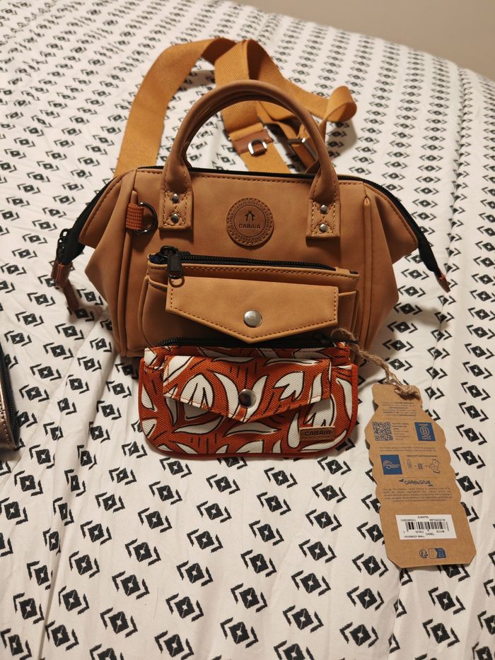 Sac cabaia avec porte monnaie et pochette amovible - photo numéro 6