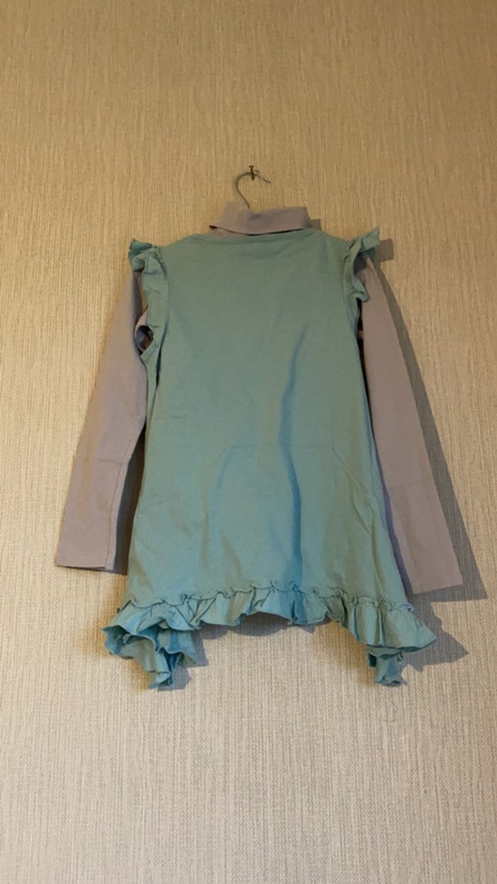 Tunique avec sous-pull Taille 10 ans