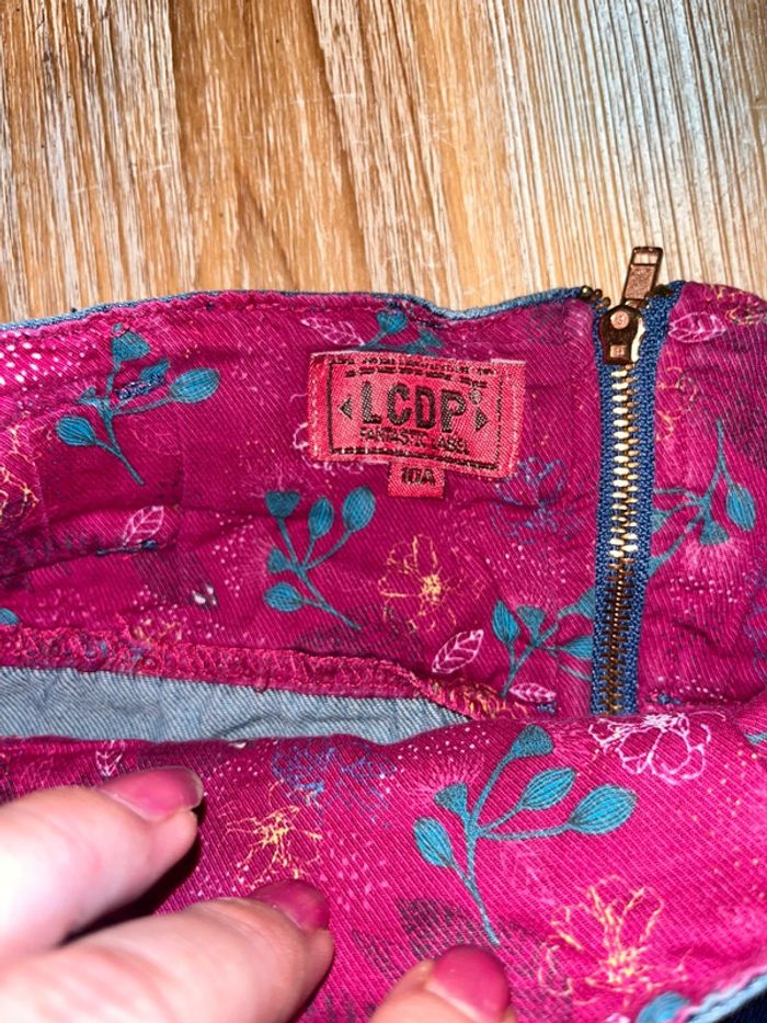 Jupe en jean lcdp 10 ans - photo numéro 3