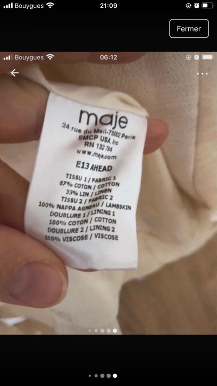 Blazer Maje - photo numéro 9