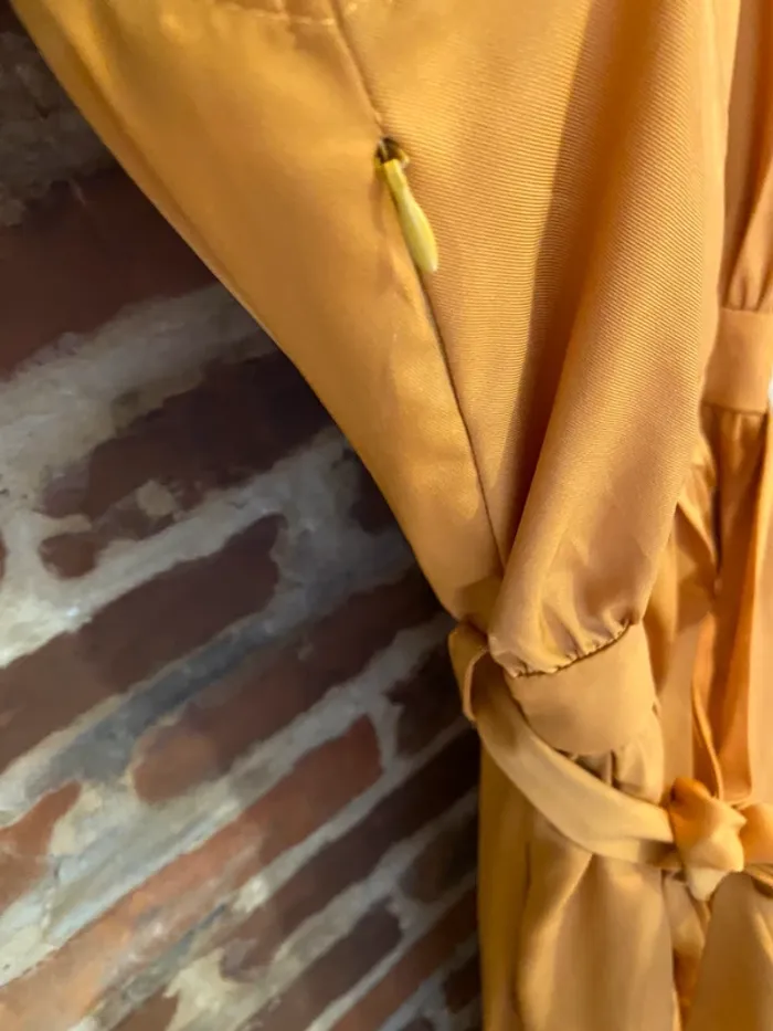 Robe longue moutarde - photo numéro 6
