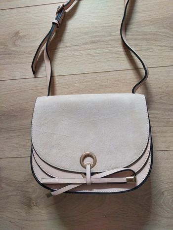 Sac à main rose poudré camaïeu neuf