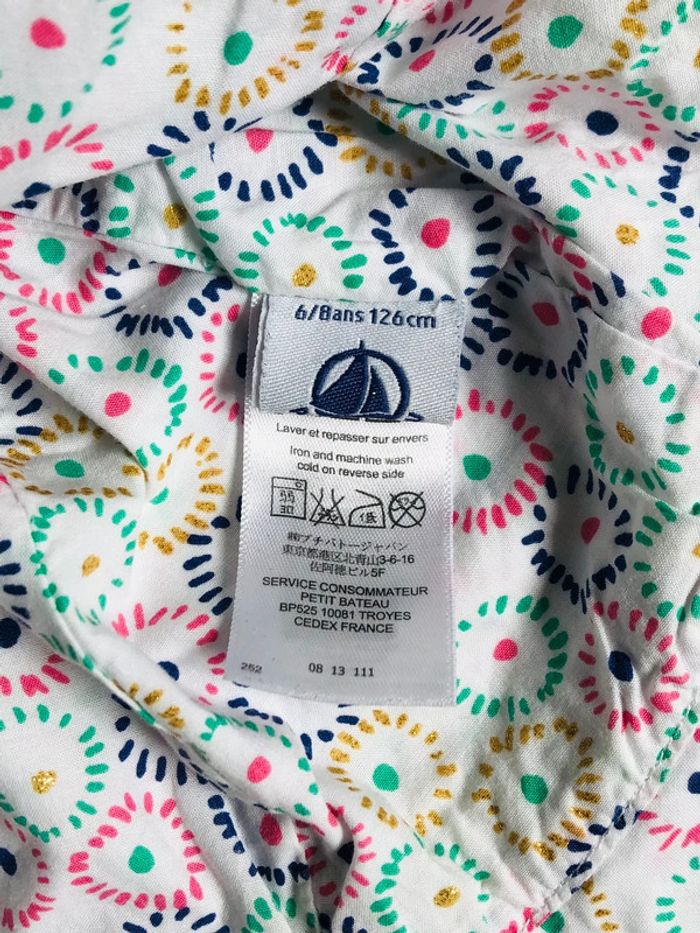 Ensemble en popeline avec maillot de bain 2 pièces et capeline Petit bateau T-5 ans - photo numéro 3