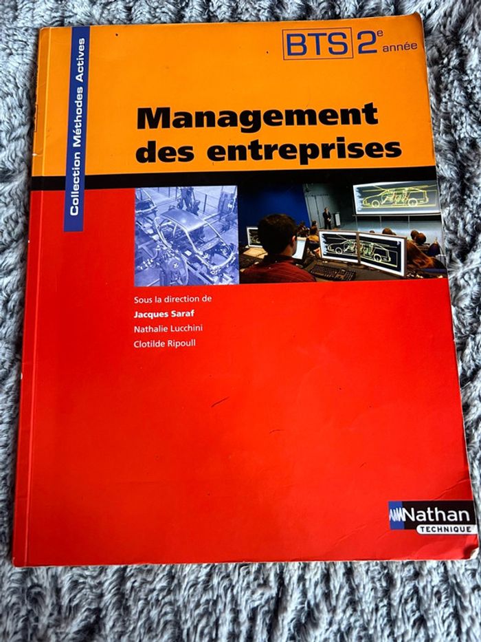 Livre management des entreprises