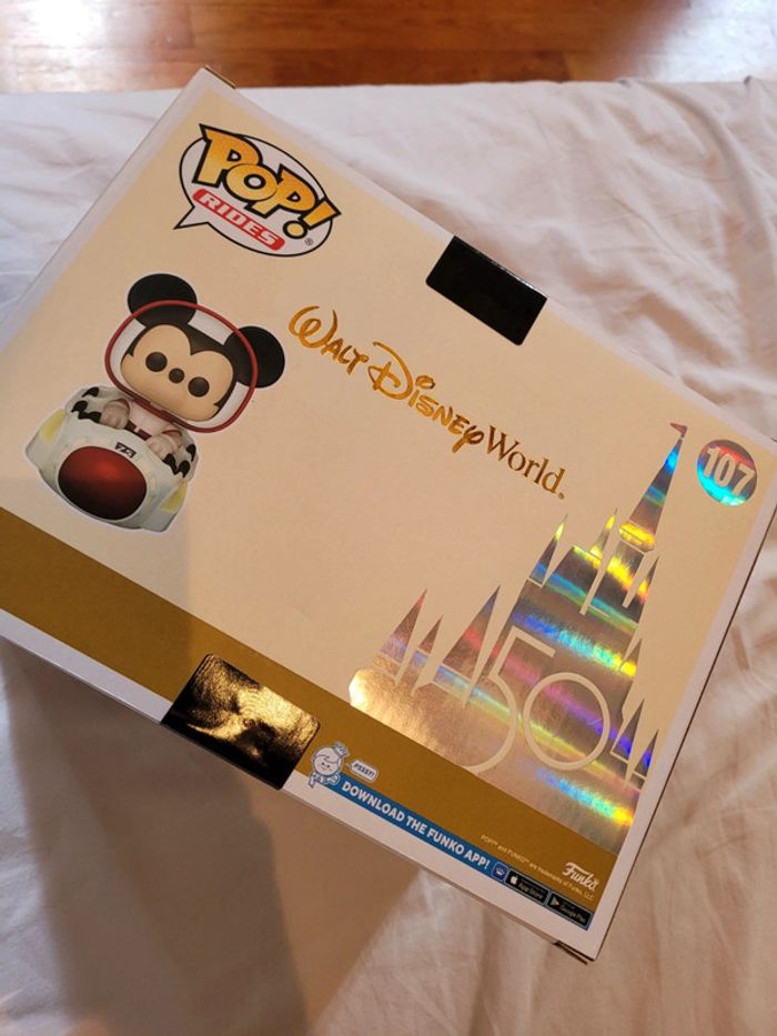 NEUF Figurine POP! #107 - Disney - Mickey Mouse Space Mountain - photo numéro 4