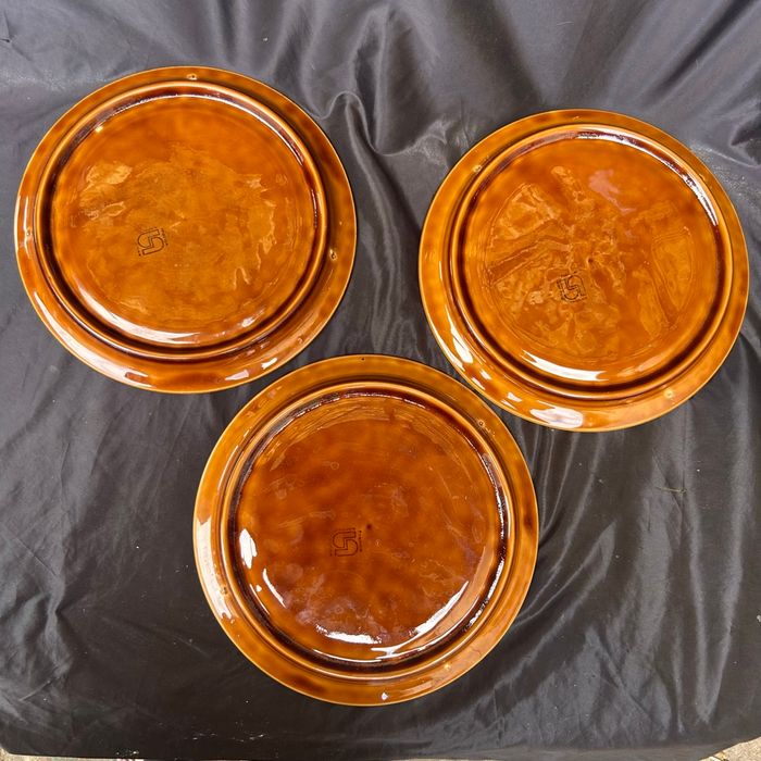 Ensemble de 6 assiettes à fondue à compartiments Sarreguemines - photo numéro 6