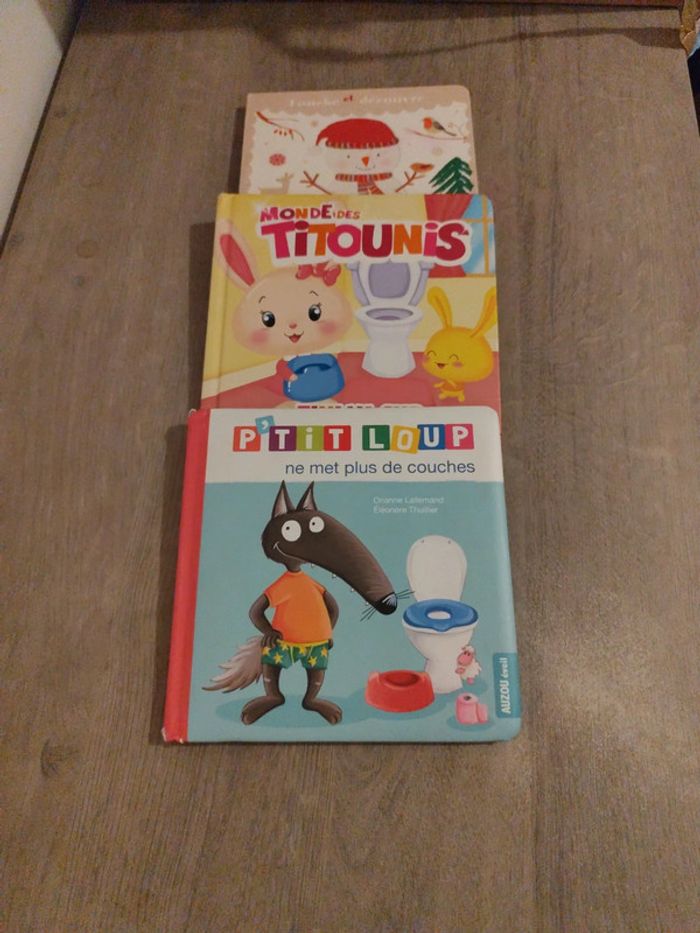Lot de 3 livres enfants