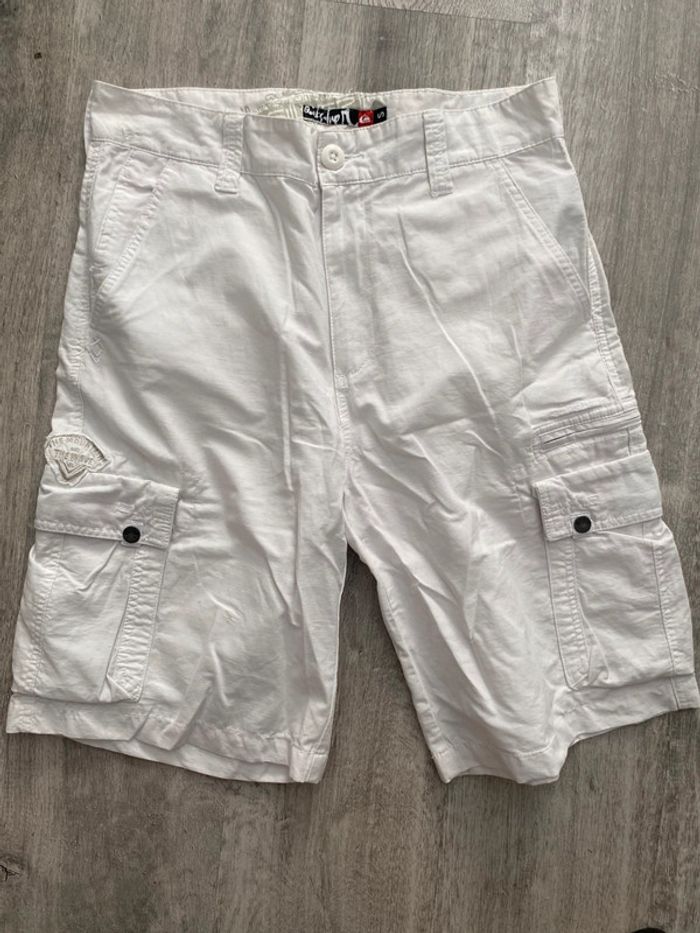 Bermuda blanc taille S