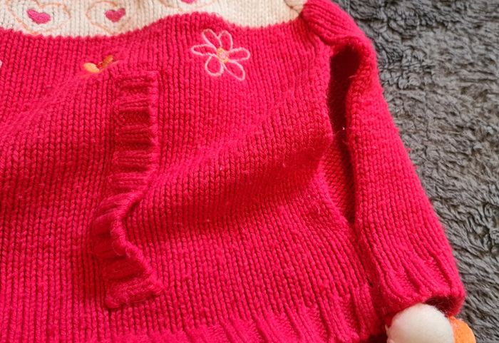 Poncho rose fille taille 18 mois Kimbaloo - photo numéro 7