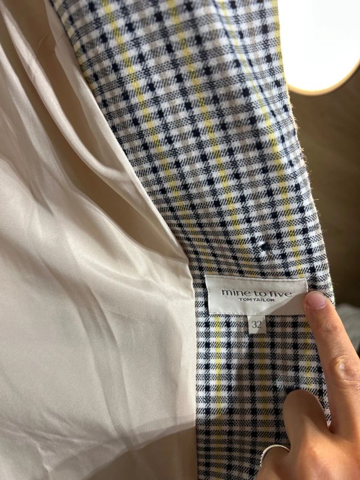 Blazer Tom Tailor 32 comme neuf d excellente qualité à peine porté - photo numéro 6