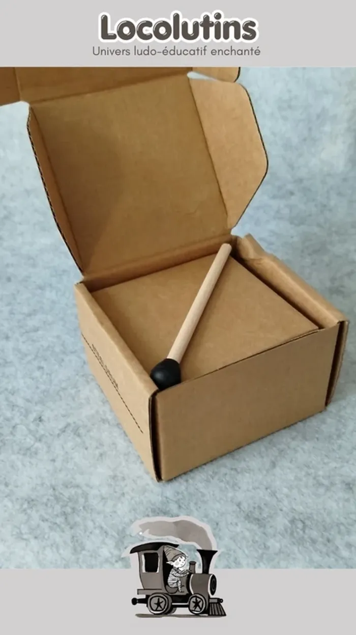 🚂 Tambour à langues ▪ 7,5 cm 6 notes bleu - photo numéro 8