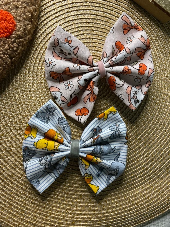 Barrette pince à cheveux noeud disney - photo numéro 2