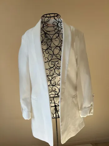 Blazer blanc neuf camaïeu