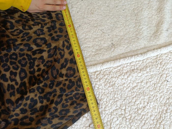 NEUF Mini jupe léopard Zara - taille S - imprimé fauve tendance vintage y2k - photo numéro 10