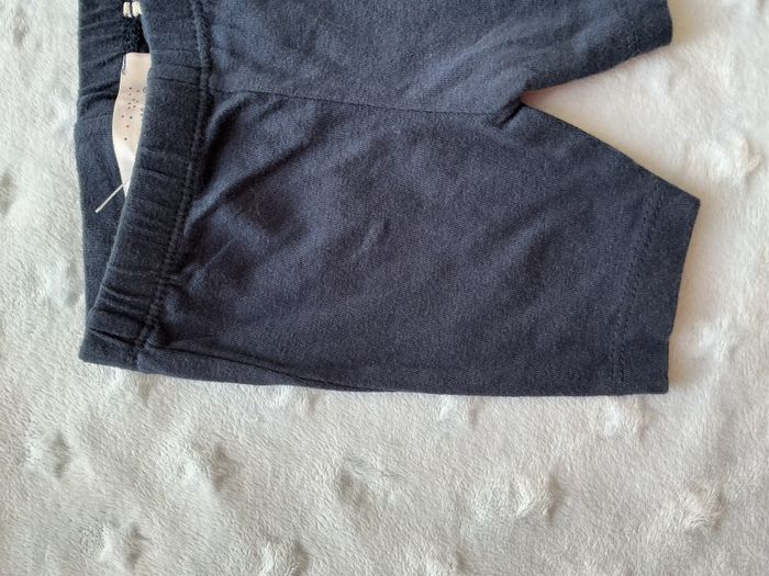 cycliste bleu marine taille élastique mes petits cailloux 3 mois - photo numéro 4