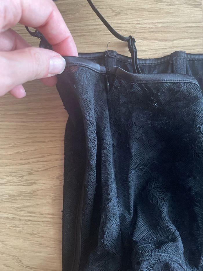 Corset en dentelle noire neuf Zara - photo numéro 4