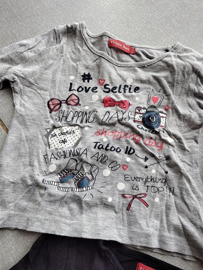 Lot de 3 t-shirts ML Tissaia T.3A - photo numéro 4