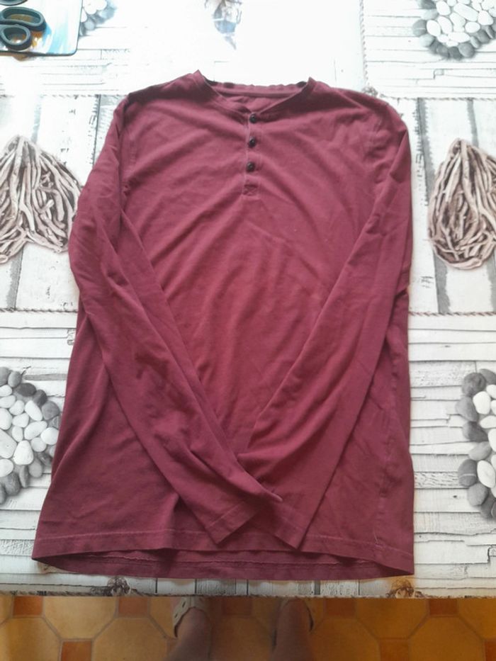 3 tee-shirts manches longues M - photo numéro 7
