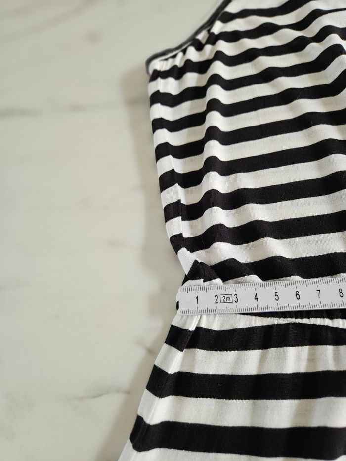 Robe d'été légère H&M – Rayures Marinières taille M - photo numéro 9