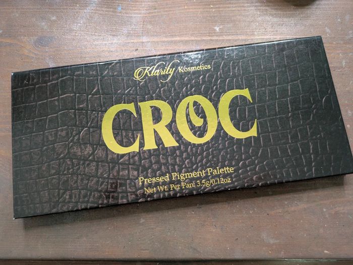 Palette Croc Klarity cosmetics
