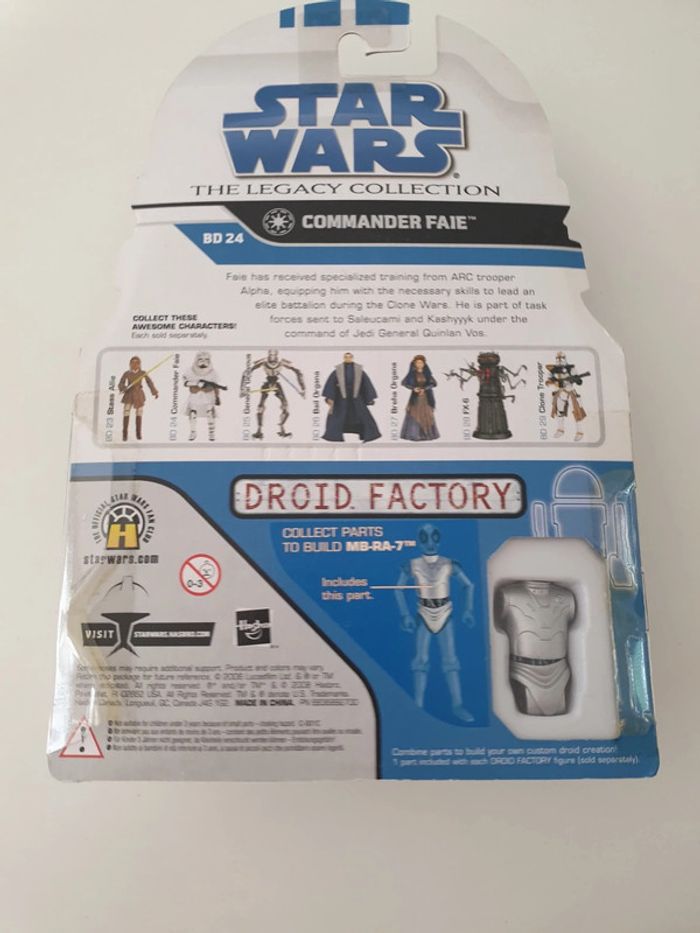 Figurine star wars: commander faje - photo numéro 2
