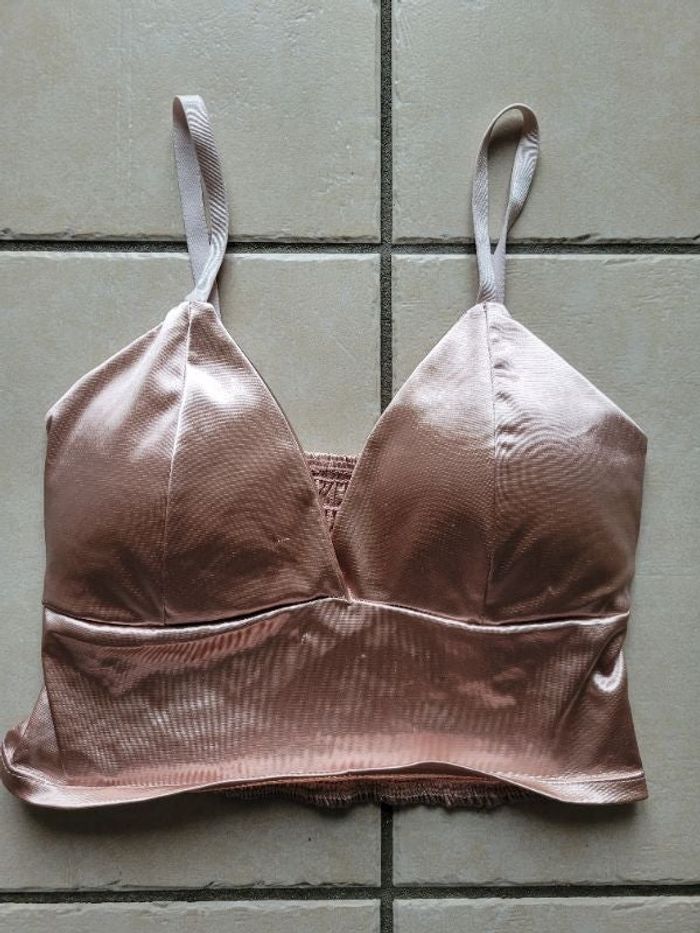 Top style satin, rose gold