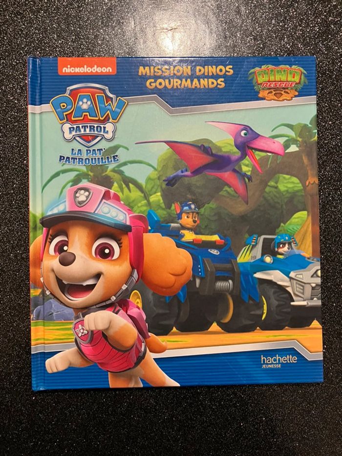 Livre pat patrouille mission dinos gourmands - photo numéro 2