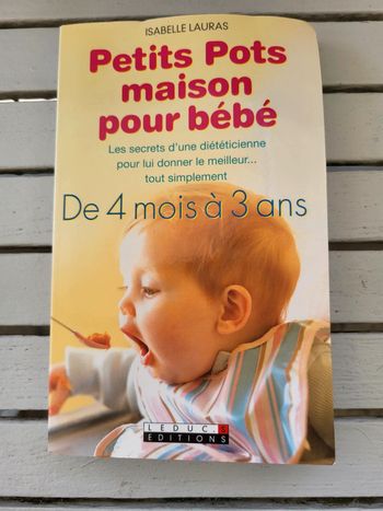 Livre petit pots maison pour bébé