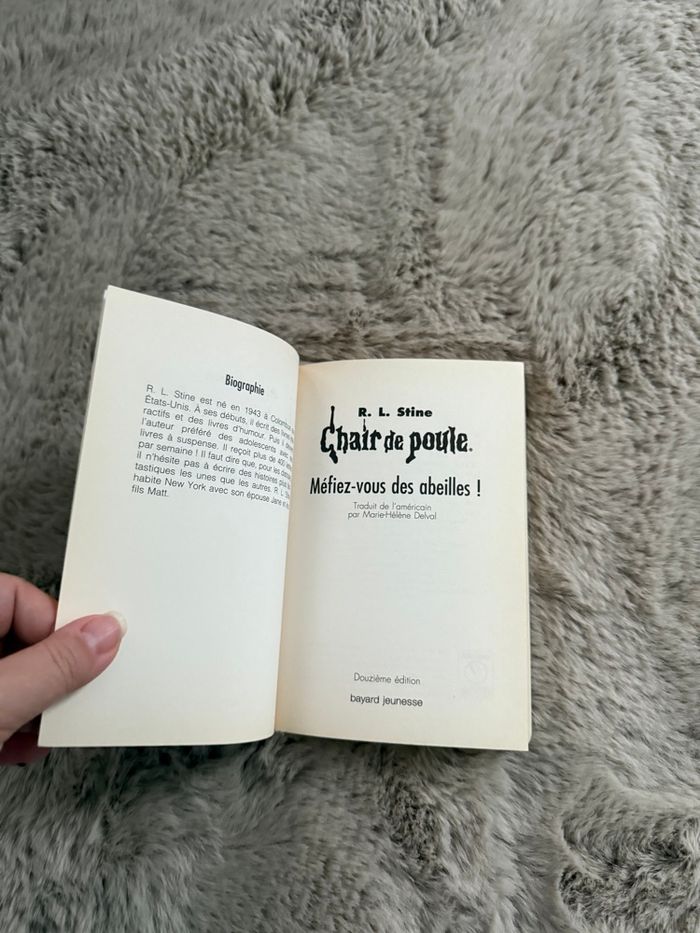 Livre Chair de poule Méfiez vous des abeilles - photo numéro 4