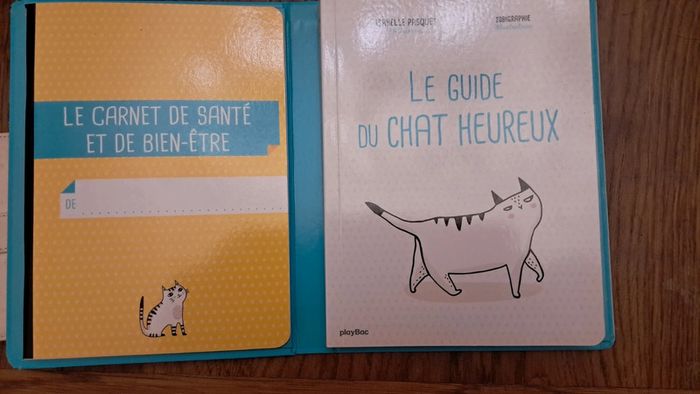 Rendre son chat heureux carnet de santé et livre - photo numéro 3