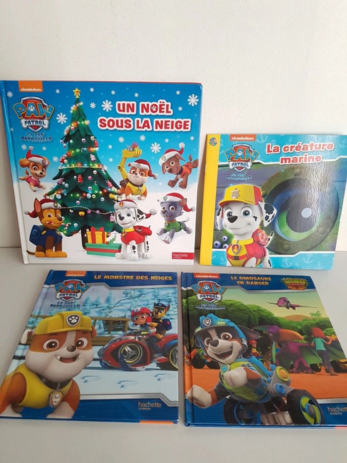 Livres Pat'Patrouille Noël, dinosaures