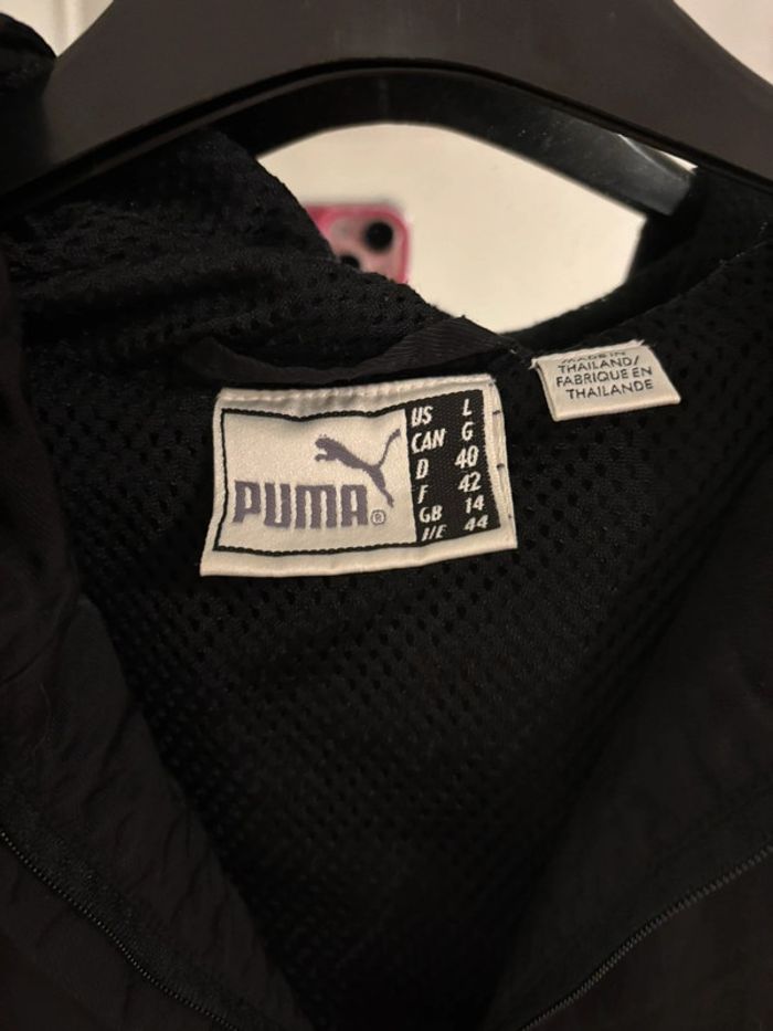 Veste coupe-vent Puma – Taille L Vintage - photo numéro 2