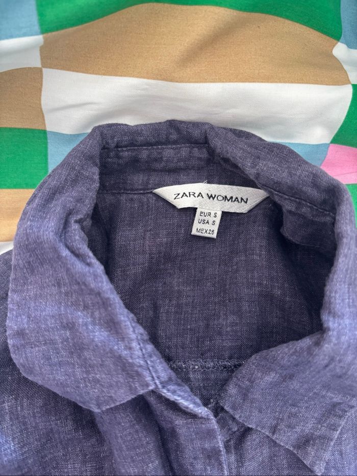 Jolie chemise en lin - photo numéro 2