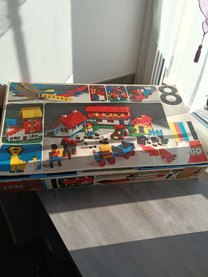 Lego Vintage Basic Set 8-3 1973 - photo numéro 6