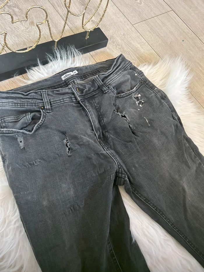 Très beau jeans gris homme 🥰 taille 38 gemo - photo numéro 2