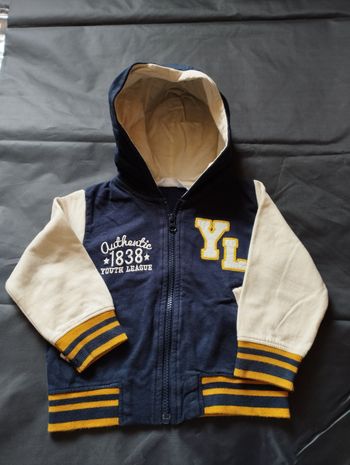 Sweat zippé garçon 