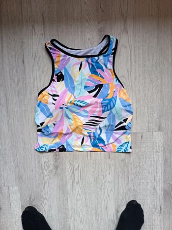 Haut bain débardeur bain maillot bain ardene swim neuf étiqueté taille  L XL 42