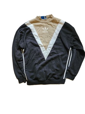 Adidas Originals Sweat Vintage Trefoil V-Design – Taille S