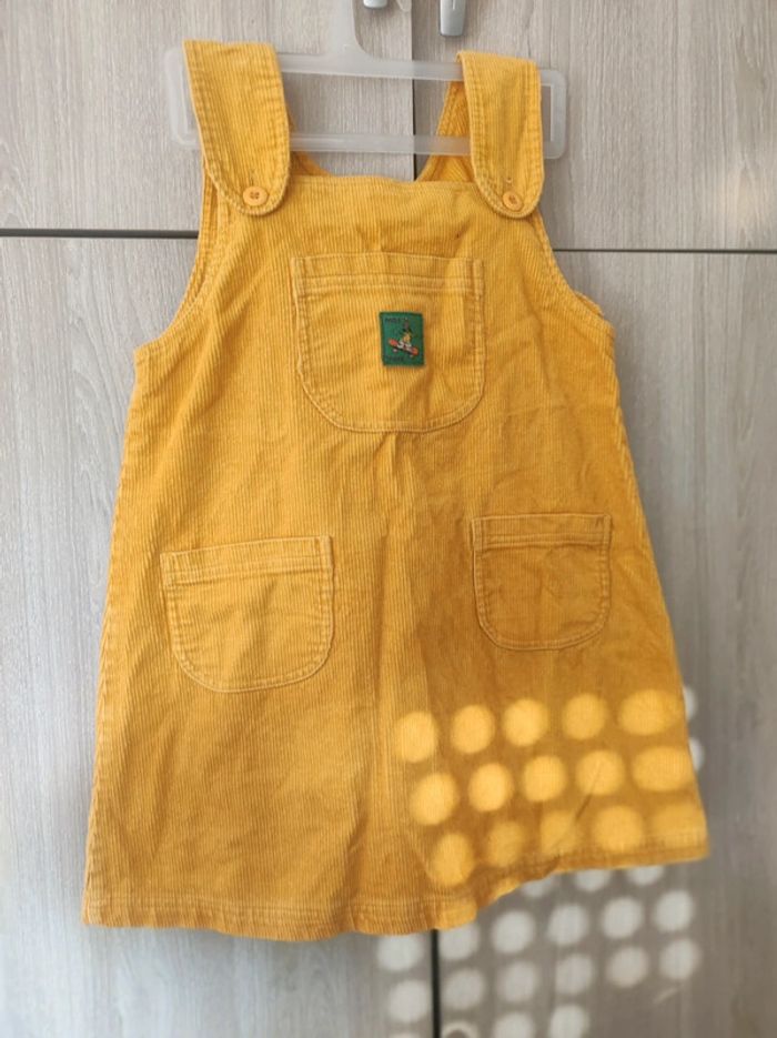 Robe salopette jaune Kiabi 6 ans - photo numéro 6
