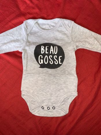 Body taille 3 mois kiabi