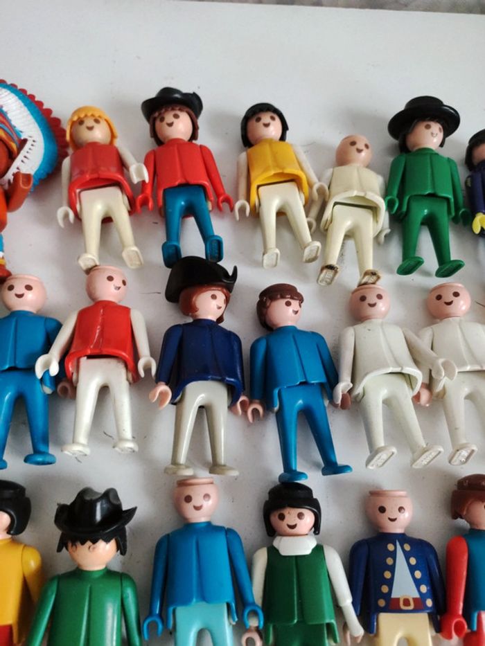 Lot de personnages playmobil Vintage - photo numéro 7