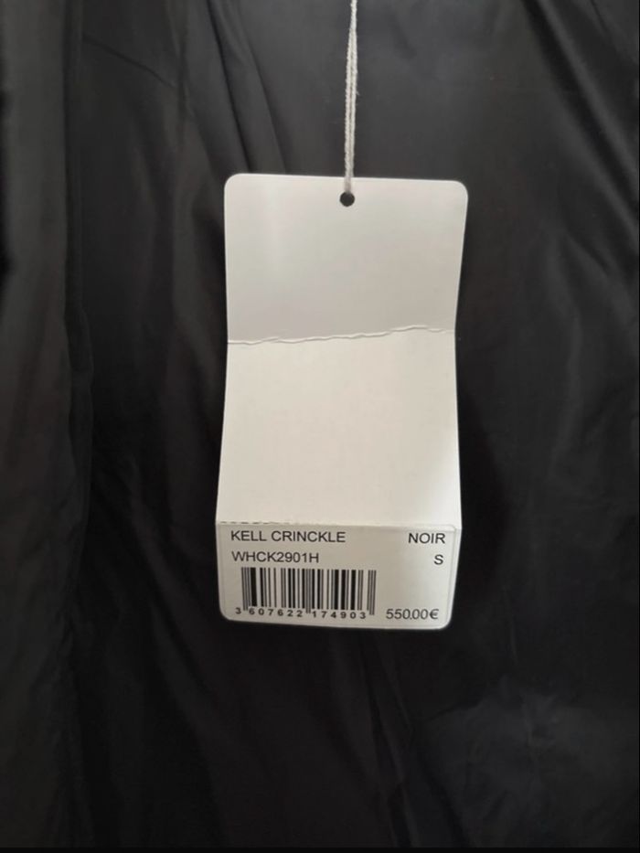 Doudoune noire Zadig & Voltaire - taille S - photo numéro 3